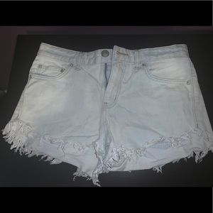 FreePeople Distressed Shorts